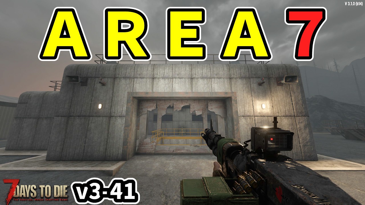 【7dtd v3.1】はじめての施設でパニック！エリア７　 #41 #7dtd #7daystodie