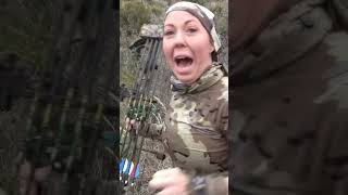 She made an EPIC 50 yard archery shot on a COUES DEER buck ??