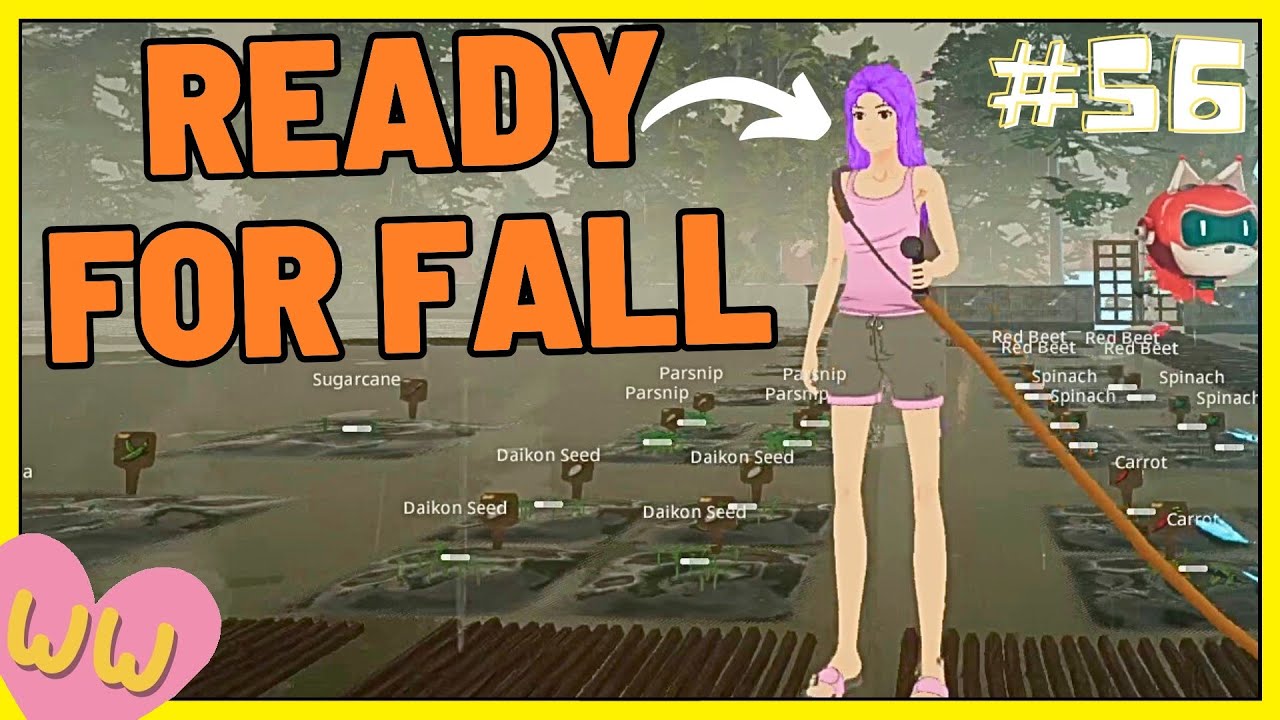 Garden Prep for Fall Crops + Orchard | SunnySide [56] [soft spoken ASMR ...