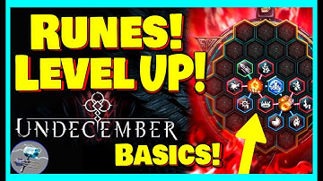 Rune Basic Guide for UNDECEMBER!  Covering some of the upfront basics!