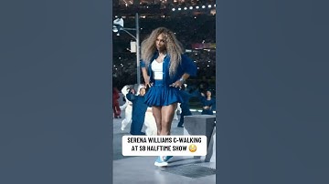Serena Williams C-Walking At Kendrick Lamar Superbowl Performance 2025
