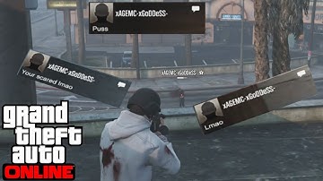 TRASH-TALKER GETS BODIED [GTA 5 Online Killing Other Players] #10