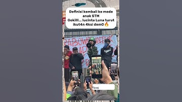 Keren banget ka lucinta Luna ikut dem0 🔥#lucintaluna #shortvideo #viralvideo #trending