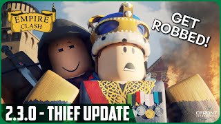 DISGUISE as a BUSH in Roblox  Empire Clash Thief Update