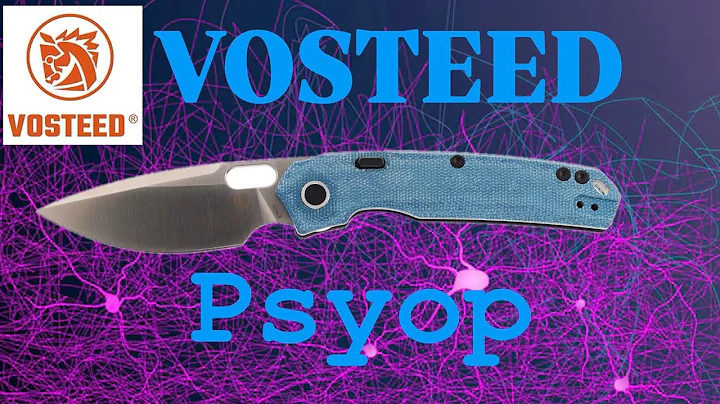 Vosteed Psyop…Worth all the hype? #edc #knifecommunity #edcknife #blade #knifereview #camping #blue