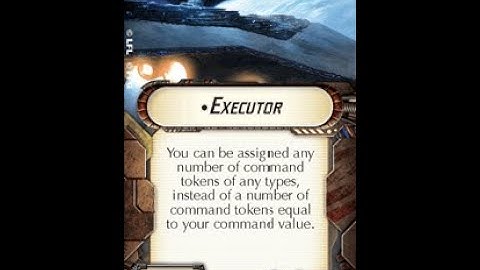 How-to use Title "Executor" - Star Wars Armada Explained (SWAE)