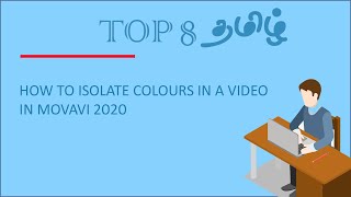 How to ISOLATE colors in a video   Color splash effect Movavi Video Editor 20 screenshot 3