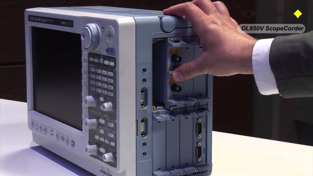 DL850V ScopeCorder Vehicle Edition for Development of New Transportation Technologies