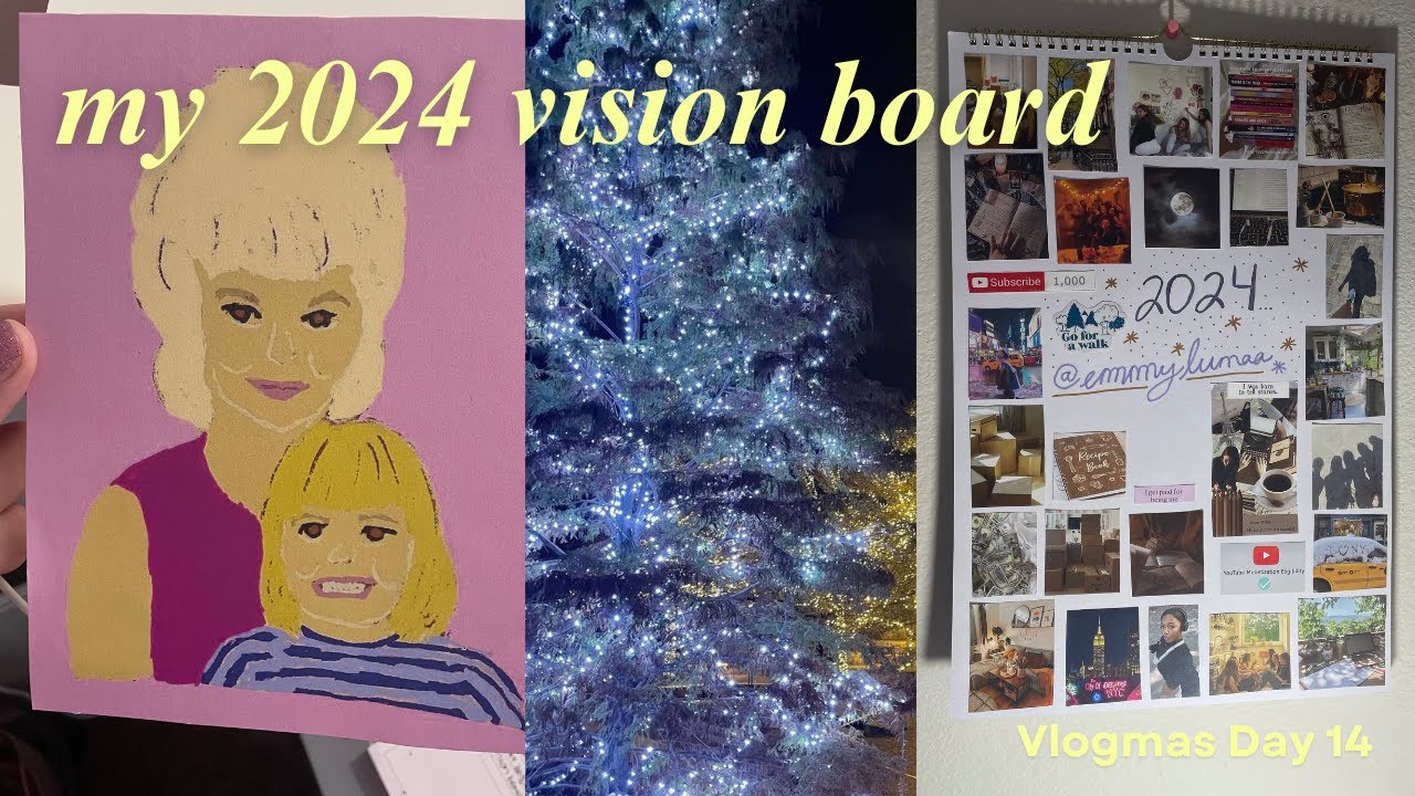 My 2024 vision board breakdown – Bursts of Autumn