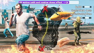 *New* Every 200 Metres Causes Random CHAOS Effect! Can I Cross GTA 5?