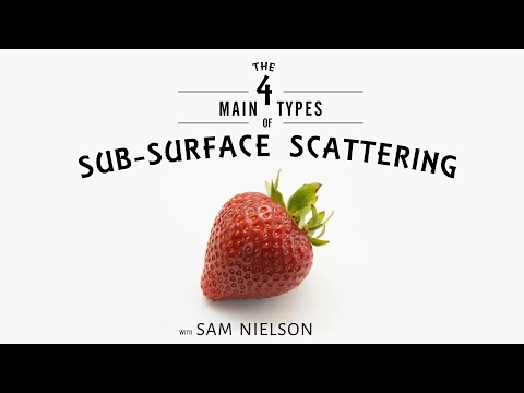 The 4 main types of subsurface scattering