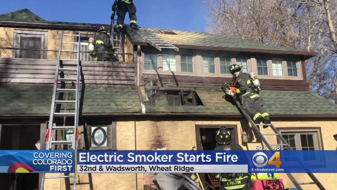 Electric Smoker Blamed For Starting House Fire - YouTube