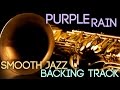 Purple Rain | Smooth Jazz Backing Track in Bb Major