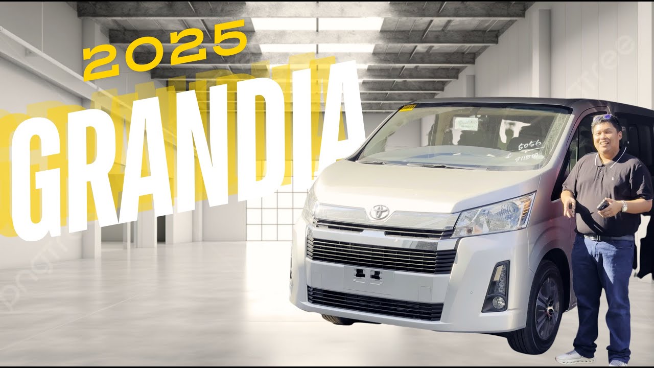 2025 Toyota Hiace Grandia GL A/T FULL TOUR REVIEW - YouTube