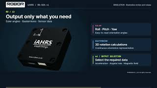 ROBOR iAHRS Sensor Guide | RB-SDA-v1 Attitude Sensor, USB & RS-232 Connection News