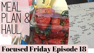HOW WE MAKE A GROCERY LIST FROM OUR MEAL PLAN | FOCUSED FRIDAY EPISODE 18