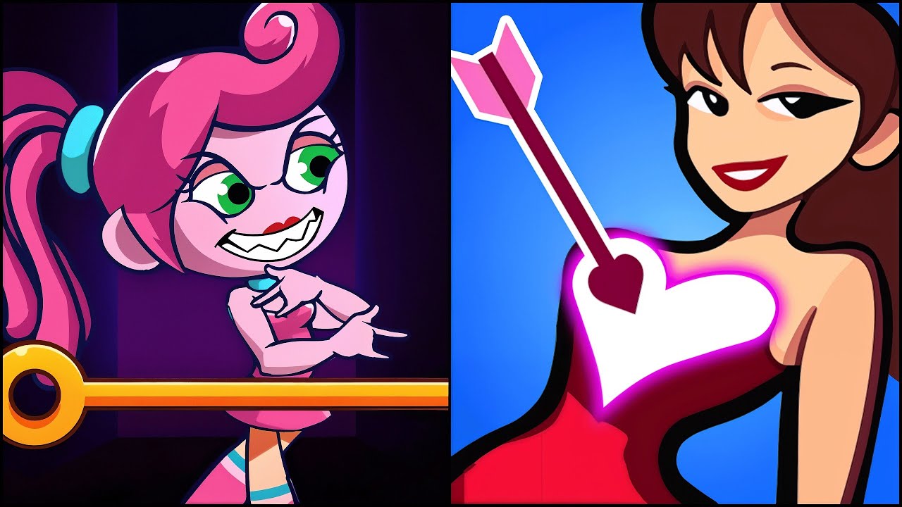 Save Her Pin VS Love Archer - Прохождение всех уровней на скорость