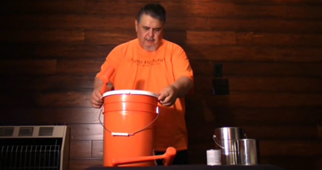 Remove & Reseal Lids On Cans & Buckets the Paint Hammer Way YouTube