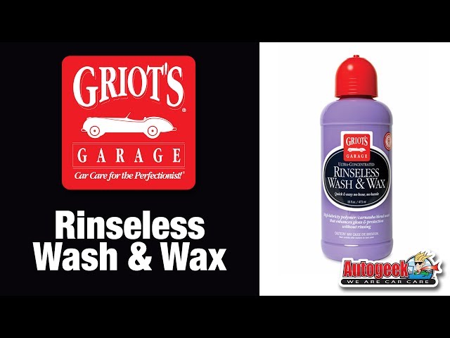 Rinseless Wash & Wax for Autos - Griot's Garage