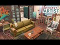 Artist’s Budget Apartment 🎨 // The Sims 4 Speed Build: Apartment Renovation