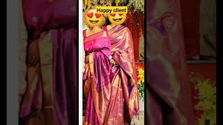happy client positive feedback 9075781542 ordernow #shortsvideo  #bridalsaree #viral #diwali