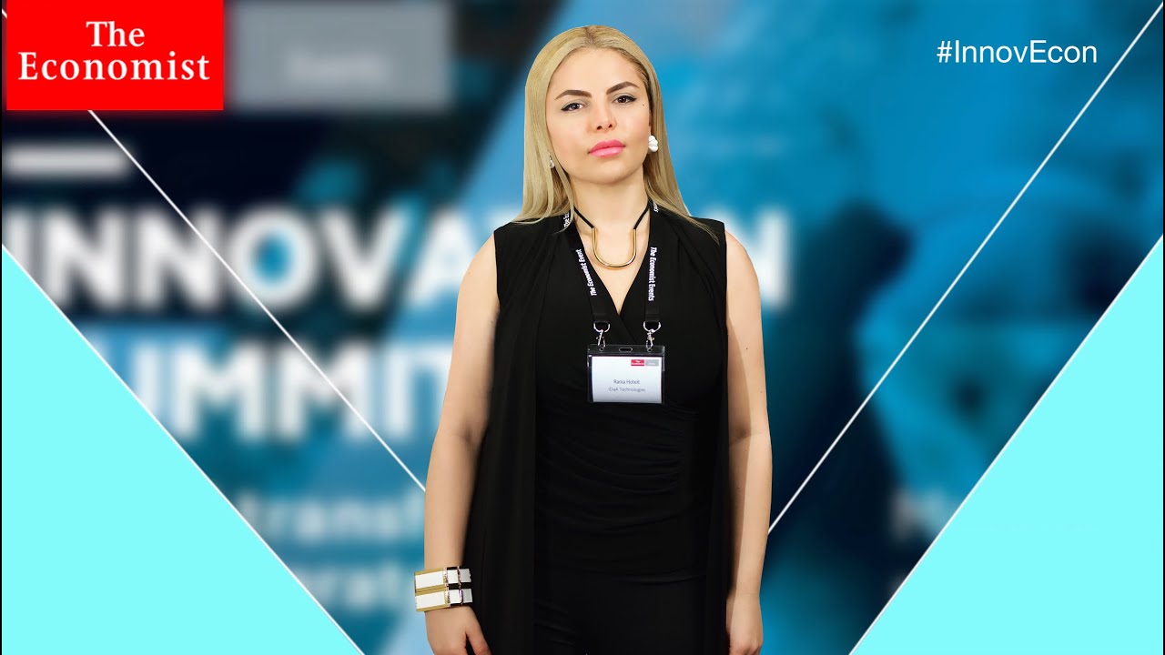 RANIA HOTEIT speaking at The Economist's Innovation Summit Africa