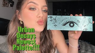NEW Urban Decay Wild Greens Eyeshadow Palette!!! Tutorial & Review!!