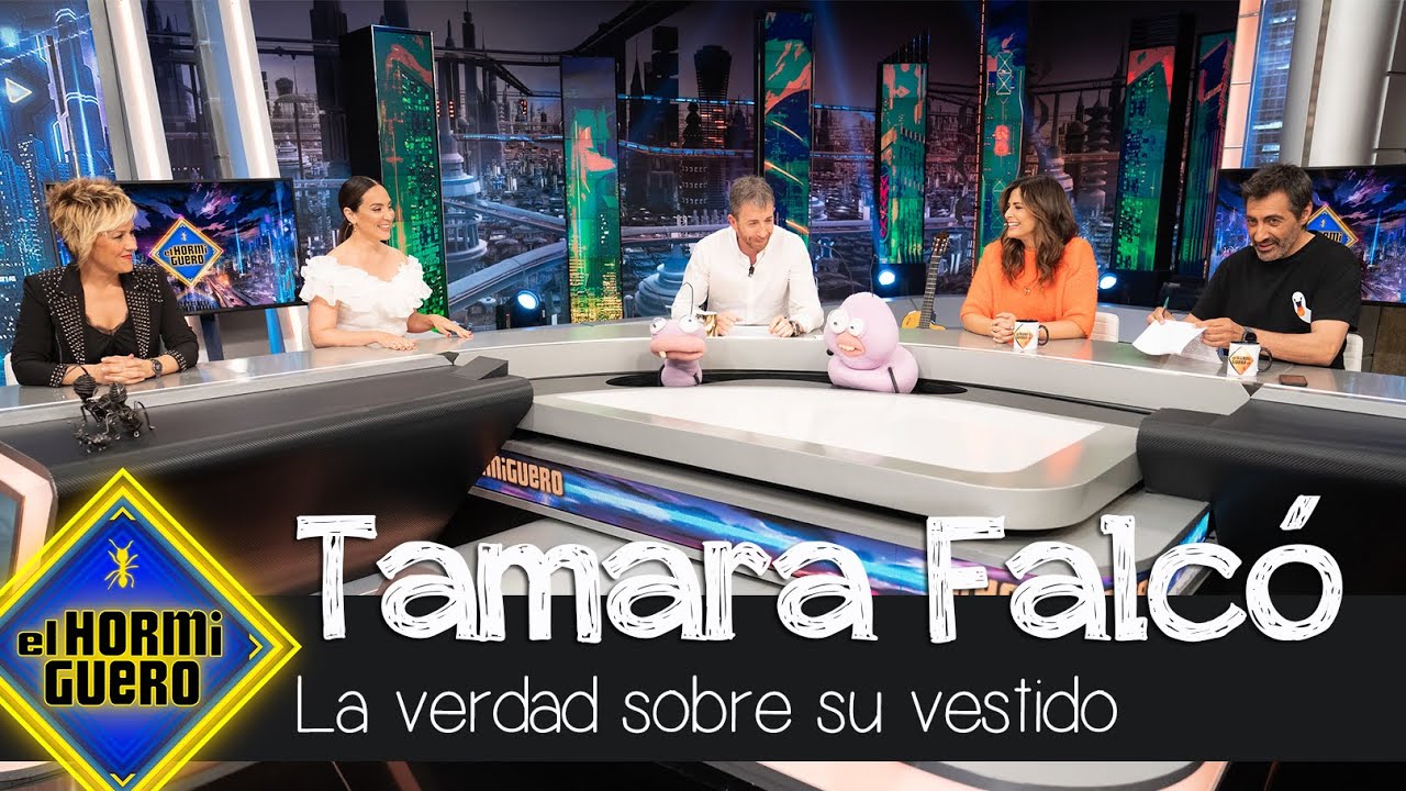 Tamara Falcó confiesa toda la verdad sobre su vestido de novia - El Hormiguero