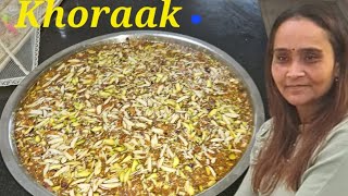khoraak winter special recipe 😋