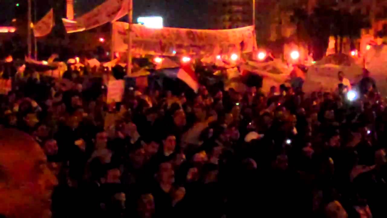 مشاهد من ميدان التحرير: حفل موسيقي روك