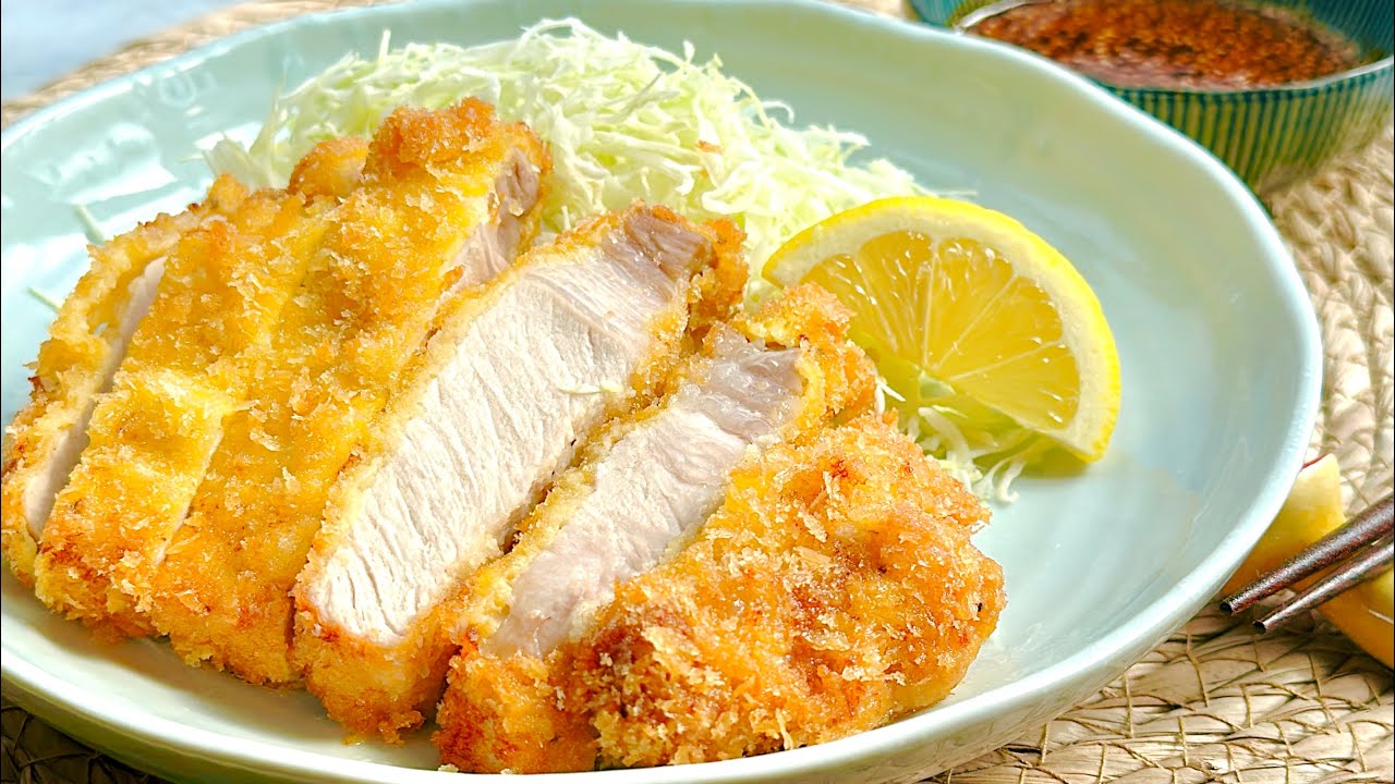 How to cook Tonkatsu(Japanese Pork Cutlet) とんかつの作り方 YouTube