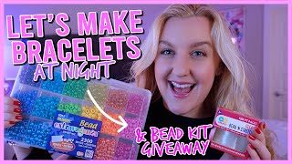 LET&#39;S MAKE PREPPY BRACELETS TOGETHER (HOW TO MAKE BEADED BRACELETS) &amp; ✨GIVEAWAY✨|| Kellyprepster