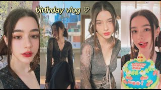 birthday vlog ♡ мой второй день рождения в другой стране | что я осознала к моим 23 годам