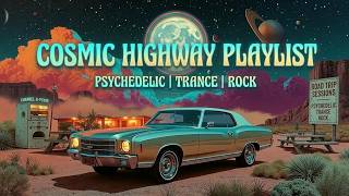 Cosmic Desert Road Trip 70s Psychedelic Rock Fuzz Guitar Jam