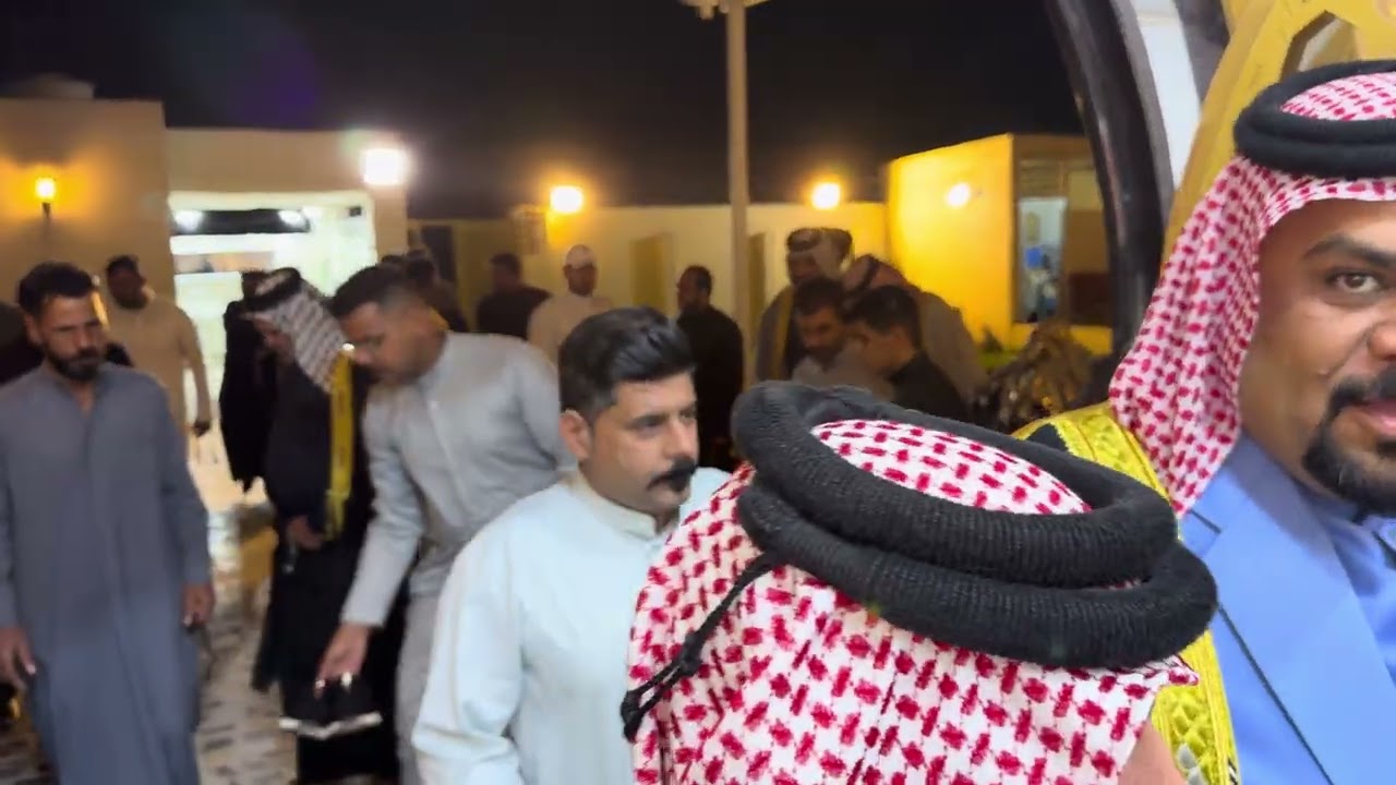 الشيخ مهند صباح الزركاني يستقبل الشيخ عام الزركان في العراق و الوطن العربي الشيخ نمر مهدي المناحي 