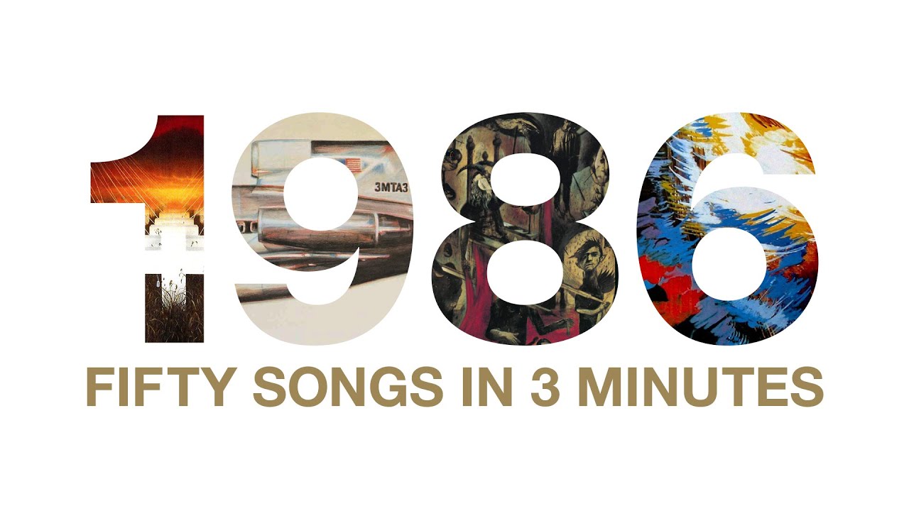 50 Músicas por ano em 3 minutos (1979-89)