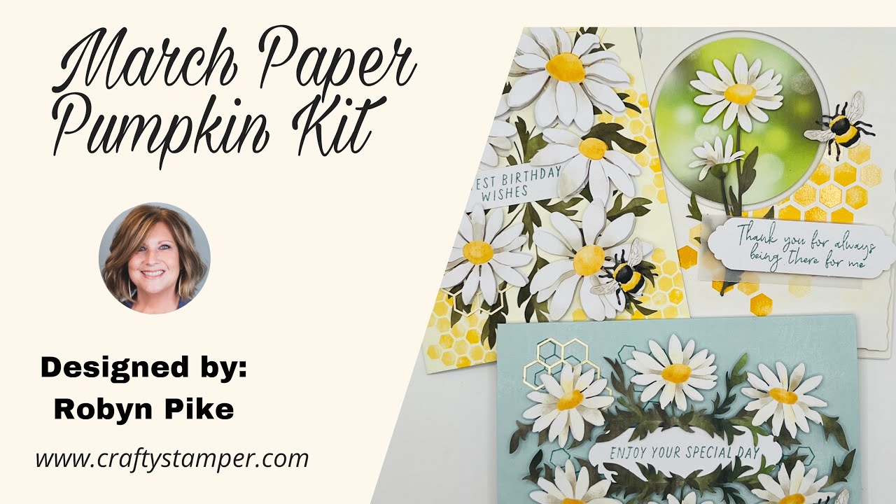 March Paper Pumpkin Kit - YouTube