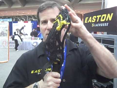Doug Appleton from Easton Lacrosse Displays Brand New 2011 Product Line