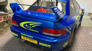 リアルに作ろう テールライト編 タミヤ ラジコンインプレッサWRC’99 TAMIYA Impreza RC car lighting