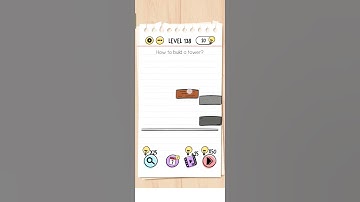 Brain Test Level 138 How to build the tower? #braintest