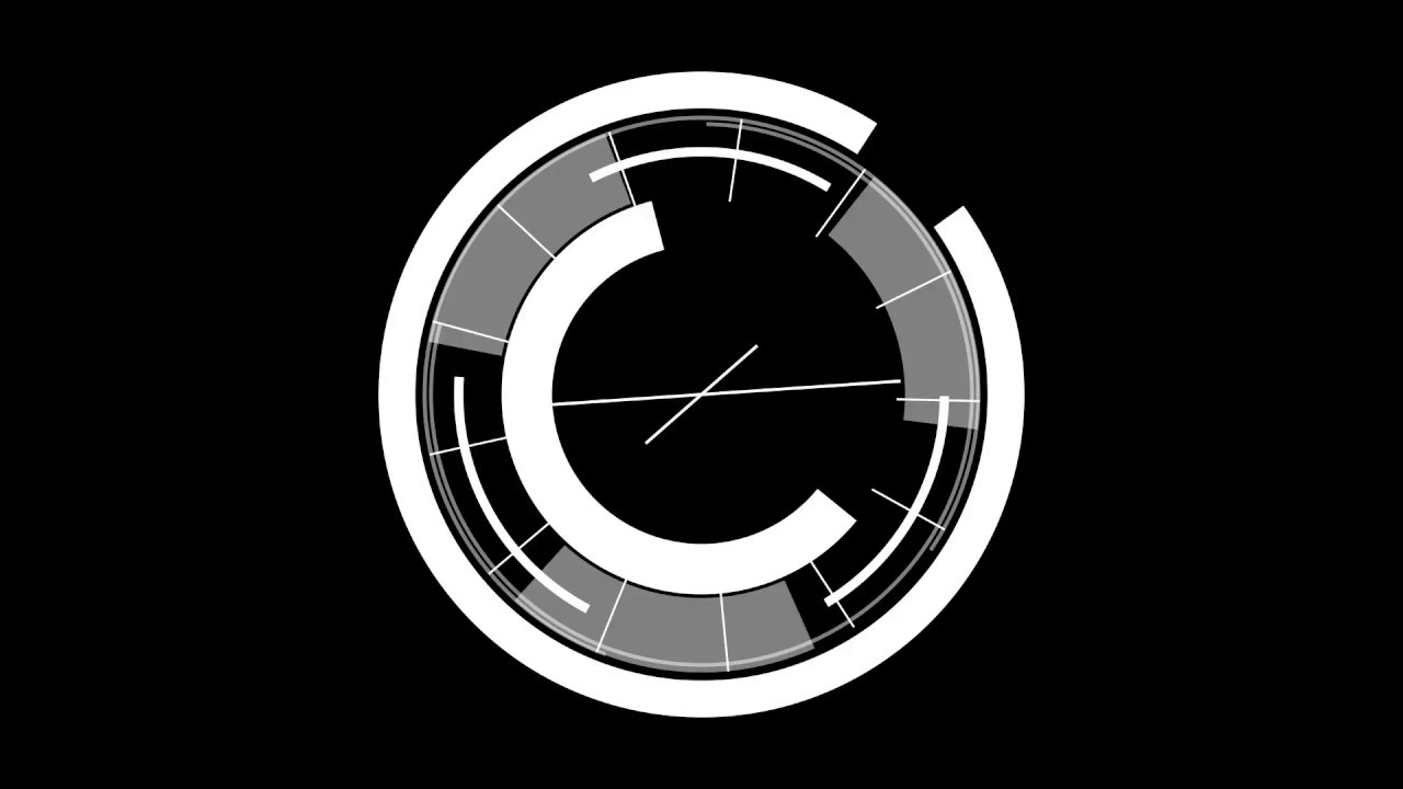 free hud element circle effects template youtube