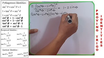 Proving Trigonometric Identities - Pre-Calculus (Part 2)