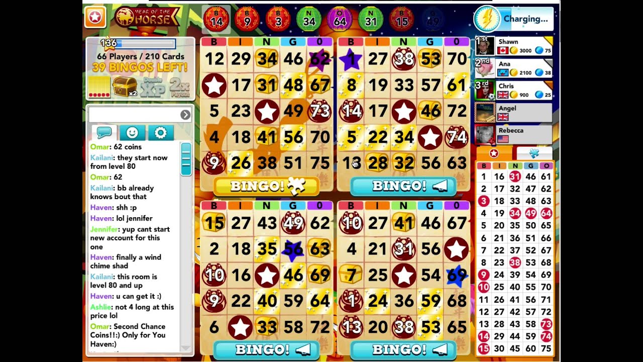 Bingo Blitz: YEAR OF THE HORSE ***DOUBLE HTGS LEVEL 1*** - YouTube