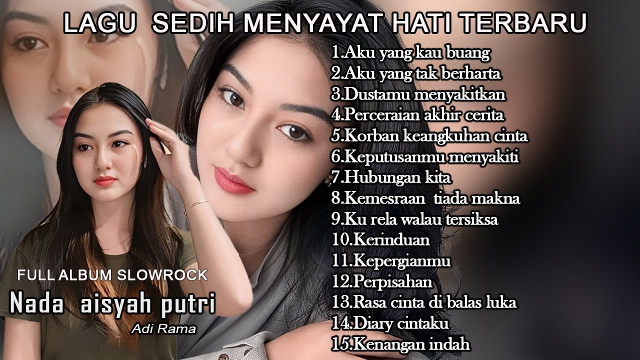 Banyak Dicari!! Sedih Lagu Kenangan Paling Enak💿Musik slowrock  yang Tbikin menyetuh hati 