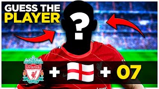 GUESS THE PLAYERS BY CLUB + NATIONALITY + NUMBER - FOOTBALL QUIZ 2022