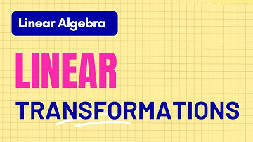Linear Algebra Lecture 35 - Linear Transformations | Proving a function is a linear transformation