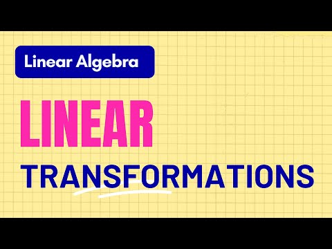 Linear Algebra Lecture