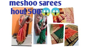 Meshoo Silksatin Silk Saree Houl Under 500Up To 600Best Saree For Weddingfestival Season