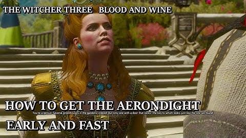 How To Get The Aerondight Early And Fast