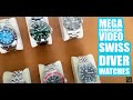 Huge 12 x Diver's Watch Comparison - All Swiss Made Automatics!